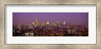 Manhattan at Night Fine Art Print