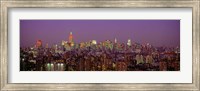 Manhattan at Night Fine Art Print