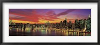 Sunset Over New York (detail) Fine Art Print