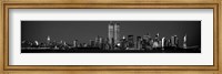 Manhattan Skyline 2001 Fine Art Print