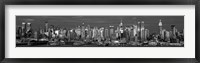 Manhattan Skyline at Dusk, NYC Fine Art Print