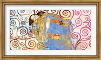 Klimt's Embrace 2.0 Fine Art Print