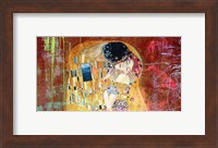 Klimt's Kiss 2.0 (detail) Fine Art Print