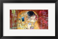 Klimt's Kiss 2.0 (detail) Fine Art Print