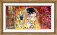 Klimt's Kiss 2.0 (detail) Fine Art Print