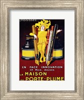 La Maison du Porte-Plume, 1924 Fine Art Print