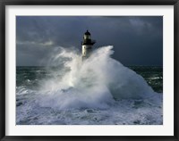 Phare d' Ar-Men Fine Art Print