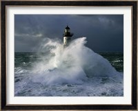 Phare d' Ar-Men Fine Art Print