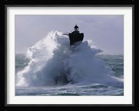 Phare du Four lors d' une Tempete Fine Art Print