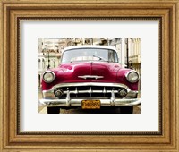 Classic American Car in Habana, Cuba Fine Art Print