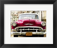 Classic American Car in Habana, Cuba Fine Art Print