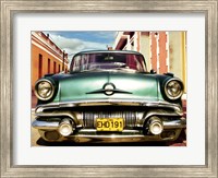 Vintage American Car in Habana, Cuba Fine Art Print