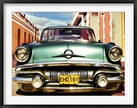 Vintage American Car in Habana, Cuba Fine Art Print