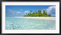 Palm Island, Maldives Framed Print