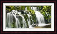 Waterfall Purakaunui Falls, New Zealand Fine Art Print