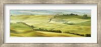 Tuscany Landscape, Val d'Orcia, Italy Fine Art Print