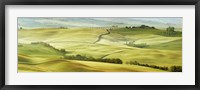 Tuscany Landscape, Val d'Orcia, Italy Fine Art Print