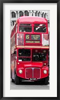 Double-Decker Bus, London Fine Art Print