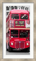 Double-Decker Bus, London Fine Art Print