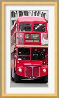 Double-Decker Bus, London Fine Art Print