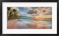 Beach in Maui, Hawaii, at sunset Fine Art Print