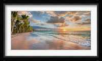 Beach in Maui, Hawaii, at sunset Fine Art Print