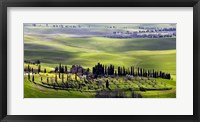 Country houses in Tuscany Fine Art Print