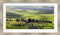 Country houses in Tuscany Fine Art Print