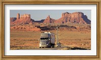 Highway, Monument Valley, USA Fine Art Print