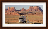 Highway, Monument Valley, USA Fine Art Print