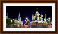 Red Square at Night, Moscow Fine Art Print