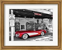 Red Corvette Fine Art Print