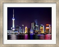 Shanghai at Night Fine Art Print