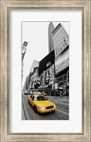 Taxi in Times Square, NYC Fine Art Print