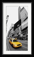 Taxi in Times Square, NYC Fine Art Print