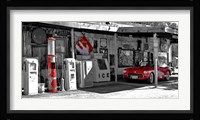 Vintage Gas Station on Route 66 Fine Art Print