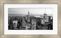 Aerial View of Manhattan, NYC 1 Fine Art Print
