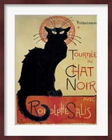 Tournee Du Chat Noir (Yellow Background) Fine Art Print