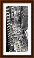 Yellow Taxi in Times Square, NYC Fine Art Print