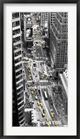 Yellow Taxi in Times Square, NYC Fine Art Print