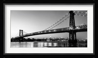 Queensboro Bridge and Manhattan from Brooklyn, NYC Fine Art Print