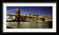 Panoramic View of Lower Manhattan at dusk, NYC Fine Art Print