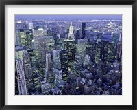 Manhattan Skyline at dusk, NYC Fine Art Print