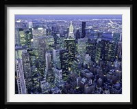Manhattan Skyline at dusk, NYC Fine Art Print