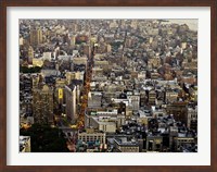 Aerial View of Manhattan, NYC Fine Art Print