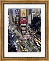 Traffic in Times Square, NYC Fine Art Print