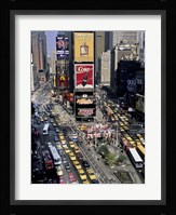 Traffic in Times Square, NYC Fine Art Print