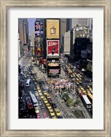 Traffic in Times Square, NYC Fine Art Print