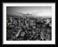 Manhattan Skyline with the Empire State Building, NYC Fine Art Print