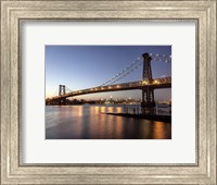 Queensboro Bridge and Manhattan from Brooklyn, NYC Fine Art Print